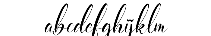 Melinda Amatha Italic Font LOWERCASE