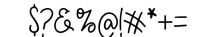 Melinea-Regular Font OTHER CHARS