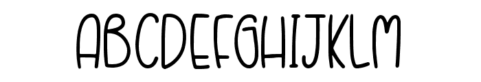 Melinea-Regular Font UPPERCASE