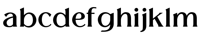 Melion-Bold Font LOWERCASE