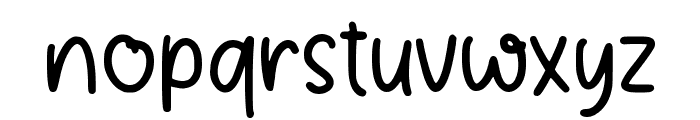 Meliowra Regular Font LOWERCASE