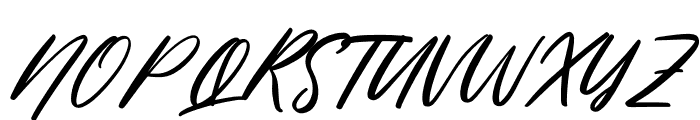 Meliska Italic Font UPPERCASE