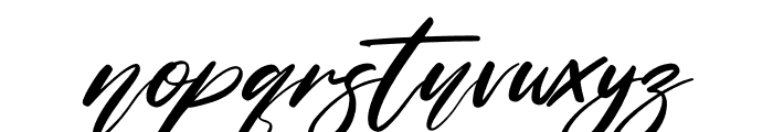 Meliska Italic Font LOWERCASE