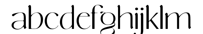 Melkia Starlight Regular Font LOWERCASE