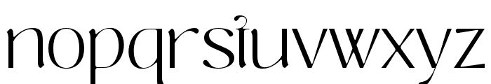 MelkiaStarlight-Regular Font LOWERCASE