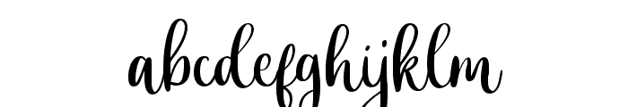 Mellanta Font LOWERCASE