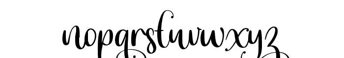 Mellanta Font LOWERCASE