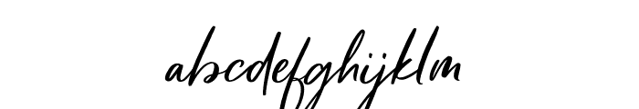 Mellany Font LOWERCASE