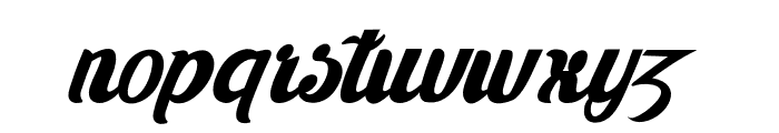 Mellson Font LOWERCASE