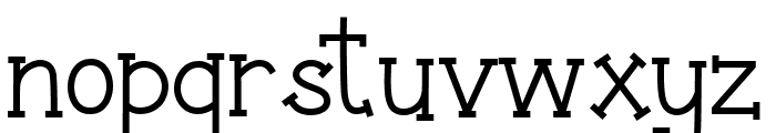 Mellviana Font LOWERCASE