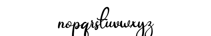 Melly Beauty Font LOWERCASE