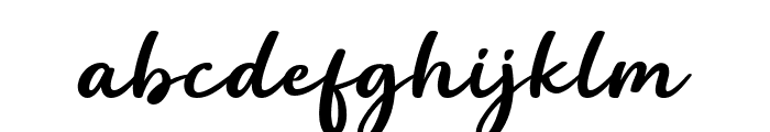 Melly Holly Font LOWERCASE