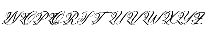 Mellyani Rojalty Italic Font UPPERCASE