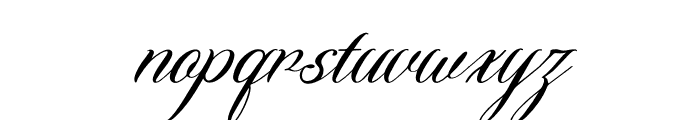 Mellyani Rojalty Italic Font LOWERCASE