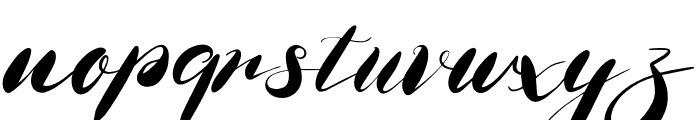 Mellyani Font LOWERCASE