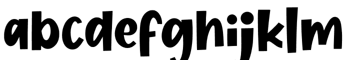 Melodic Dream Font LOWERCASE