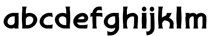 Melodic Mirage Font LOWERCASE