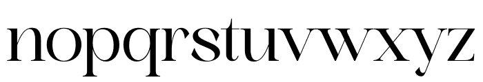 Melodies Constellation Serif Font LOWERCASE
