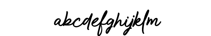 Melodious Bloom Regular Font LOWERCASE