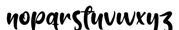 Melody Christmas Font LOWERCASE