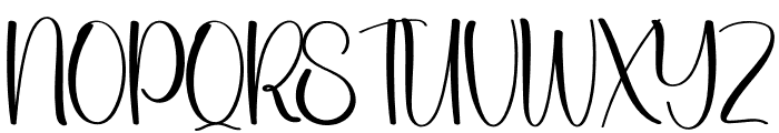 Melody Summer Font UPPERCASE