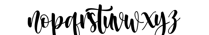 MelodyChristmas Font LOWERCASE