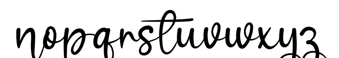 Melody Font LOWERCASE