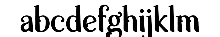 Melogia Bold Font LOWERCASE