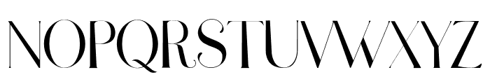 Melogia Light Font UPPERCASE