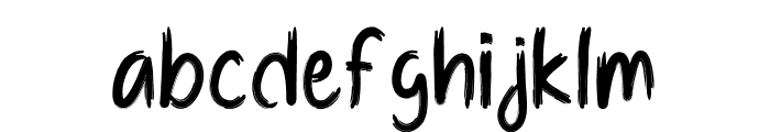 Melon Lemon Font LOWERCASE