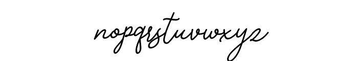 Melove Italic Font LOWERCASE
