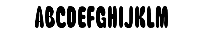 Meltribe Regular Font UPPERCASE