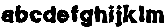 Meltsky Font LOWERCASE