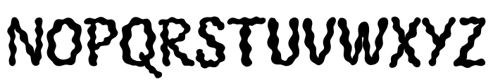 Melty Goo Font UPPERCASE
