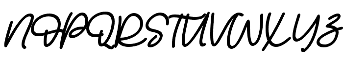MelukisSenja-Italic Font UPPERCASE