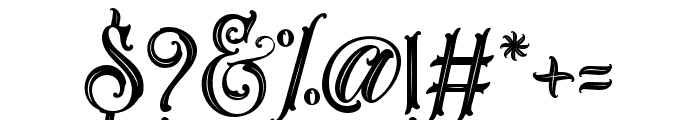 Melvca-Regular Font OTHER CHARS