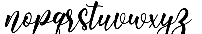 Melyana Font LOWERCASE