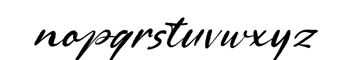 Memories Semesta Italic Font LOWERCASE