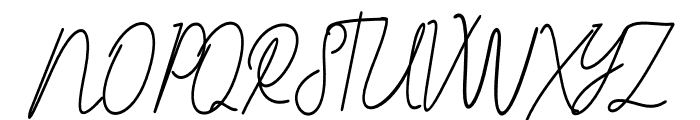 Menariyu Font UPPERCASE