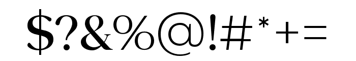 MenataStory-Medium Font OTHER CHARS