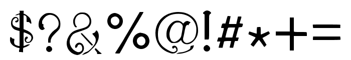 Menggolo Regular Font OTHER CHARS