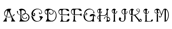 Menggolo Regular Font UPPERCASE