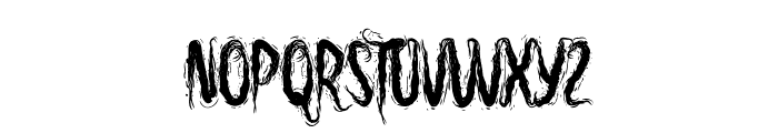 MentalGhost Font UPPERCASE