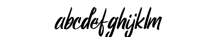 Menthok Regular Font LOWERCASE