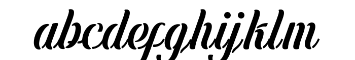 Menthox Regular Font LOWERCASE