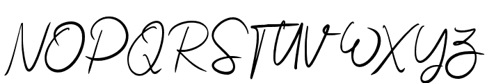 Mentolope Regular Font UPPERCASE