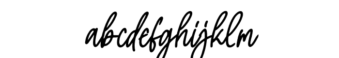 Menttally Weignota Italic Font LOWERCASE
