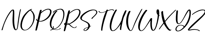Menttary Sabttone Italic Font UPPERCASE