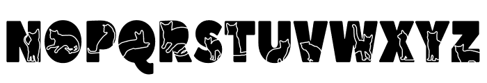 Meow Cat Font LOWERCASE