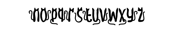 Meow Zilla Cat 2 Font LOWERCASE
